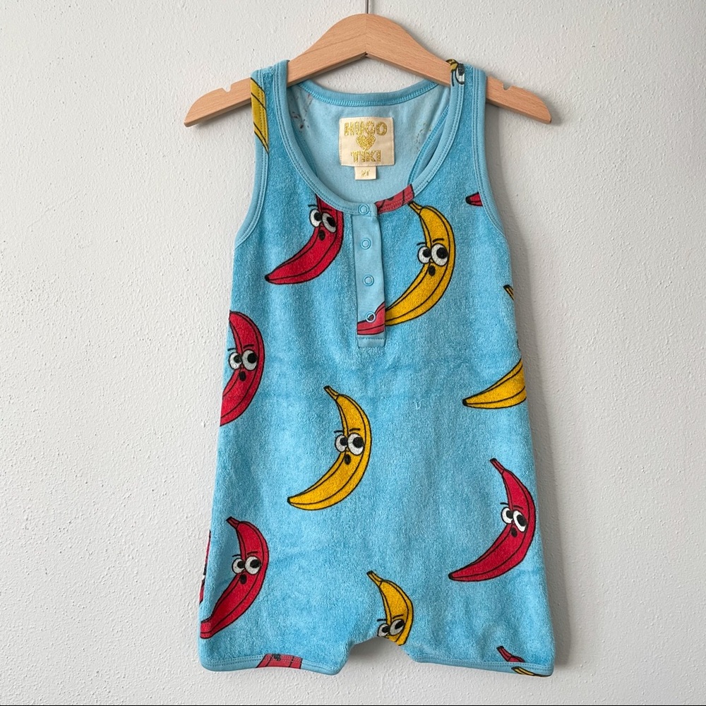 Hugo Loves Tiki terry romper